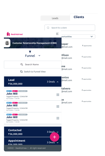 agent dashboard